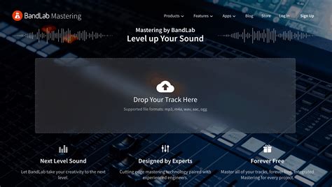 Free mastering online. Create top-quality, release-ready masters in just a few clicks, with the world’s most advanced AI mastering engine. 
