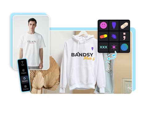 Free merch maker.  Free to start.  Customize templates, add graphics, and create ...