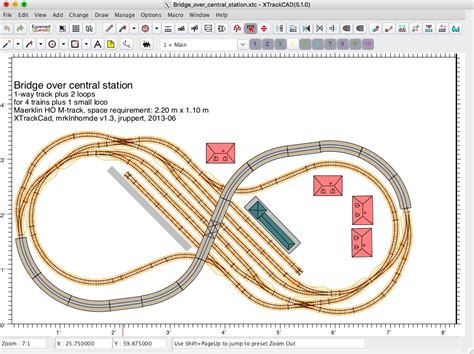 Free model train layout software.  A track plan program that supports t...