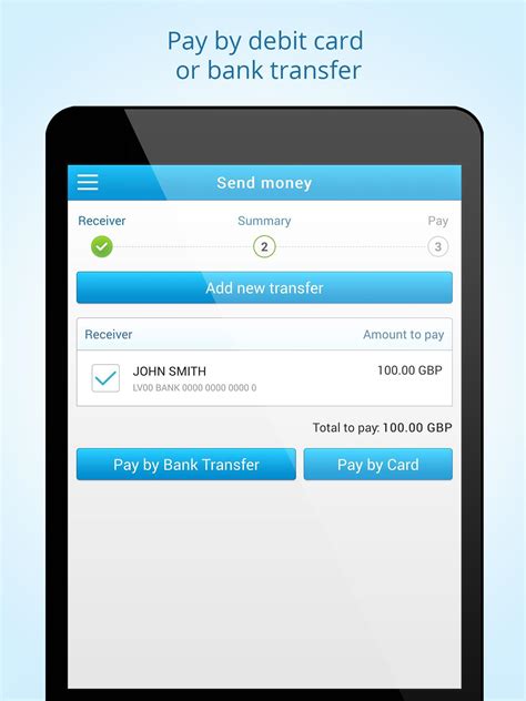 Free money transfer app. Make it easy to receive. Send money to your recipient’s bank account in over 70 countries all over the world. They receive the transfer as a domestic payment with no additional fees for receiving the money. On many popular routes, Wise can send your money within one day, as a same day transfer, or even an instant money transfer. 