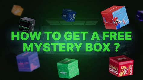 Free mystery boxes.  New users get starter boxes as onboarding bait, a chanc...
