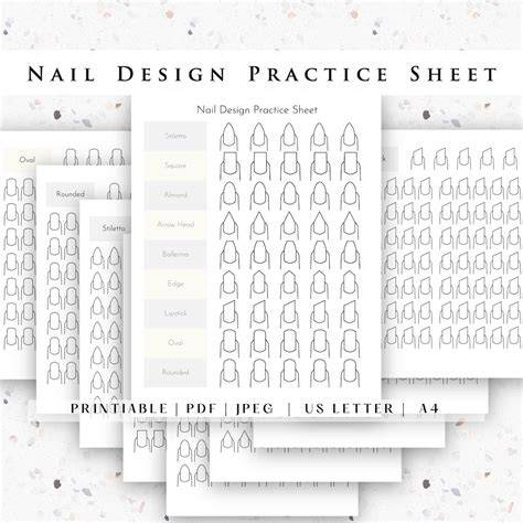 Free nail design practice sheet (2024)