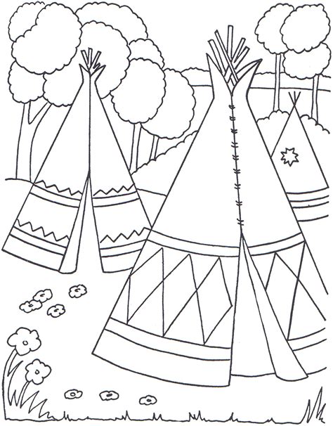 Download and print Dance – Native American Coloring Page for free. Native American coloring pages are a fun way for kids of all ages and adults to develop creativity, concentration, fine motor skills, and color recognition. Self-reliance and perseverance to complete any job.