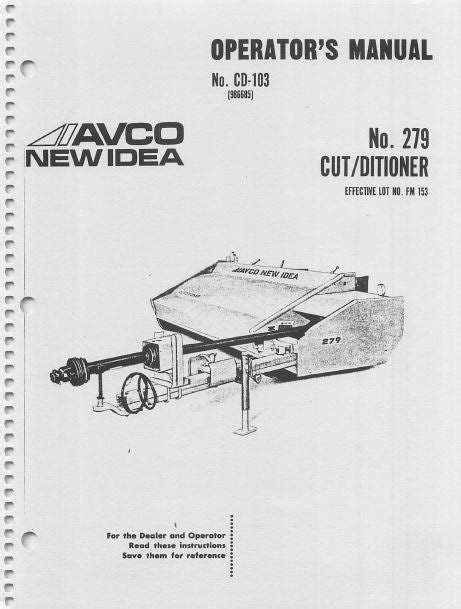 Free new idea 279 mower manual. - Mercury 175 sport jet owners manual.