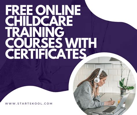 Free online childcare training courses with certificates alabama. In addition to our public training events and tailored events, Barnardos offers some free elearning courses and webinar recordings for professionals working in or studying early childhood care and education.. We also have a number of free and low cost live webinars available to the early childhood care and education sector or others working with … 