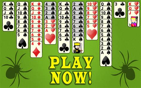 Free online spider solitaire game. Play Solitaire online for free. No download required. Play full screen and try over 100 games like Klondike, Spider Solitaire, and FreeCell. 