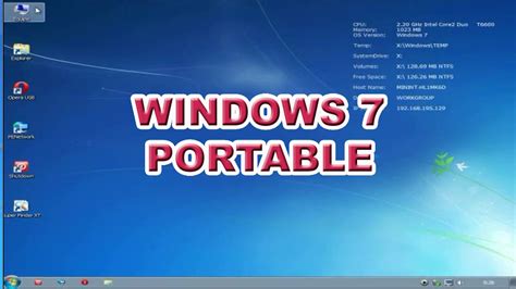 Free operation system windows 7 portable