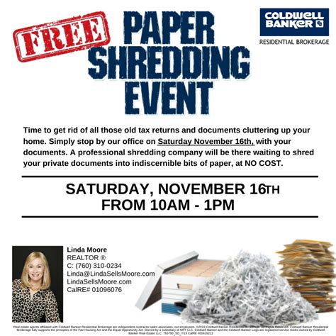 Free Paper Shredding Day - 2024. Spring Event: Friday, April 26, 2024 - 9:00am - 12:00 pm. Fall Event: Friday, September 13, 2024 - 9:00am - 12:00pm. Wesselman Woods, 551 N. Boeke Road, Evansville (back of the park, next to the old golf course and Shelter House #1) Paper collection for shredding services will be provided …. 