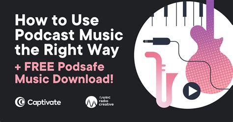 Free podcast music. When you download our music, you get the official certificate that grants you lifetime royalty free license to use our music in any and all of your podcasts. The music tracks presented in this collection are not registered with a PRO and, hence, are completely podsafe. Get one of TunePocket membership plans and save over 50% compared to similar ... 
