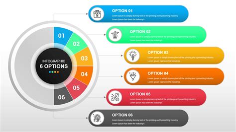 Free powerpoint infographics google slides.  It has multi-color text boxes and nodes.  Do...