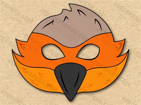 Free printable bird mask templates.  Free Printable Bird Mask Template Kids can pr...