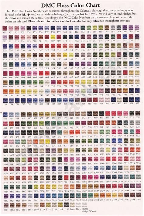 Check out our dmc color chart in pdf selection for the very best in 