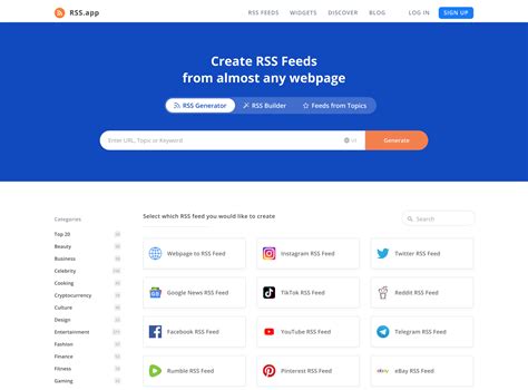 Free rss channel porn.  Free online RSS generator.  Auto-updating feeds, connect to Sl...