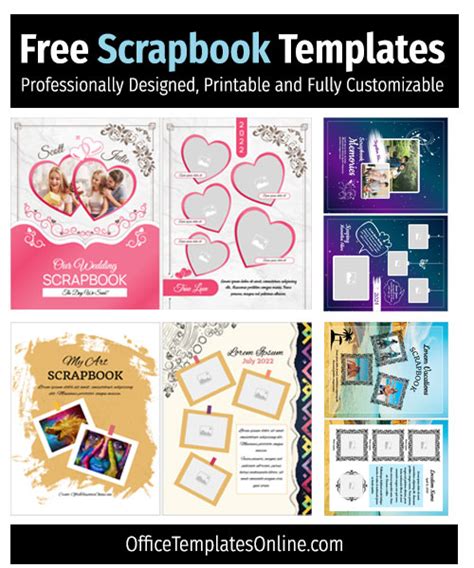 Free scrapbook templates for word. .  ...