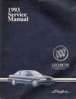Free service manual for 93 buick skylark. - Solution manual to an introduction to combustion.