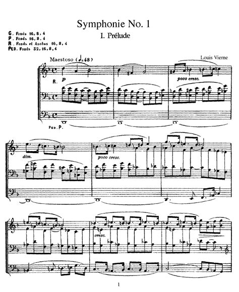 Free sheet music : Vierne, Louis - Op.14 - Final from …