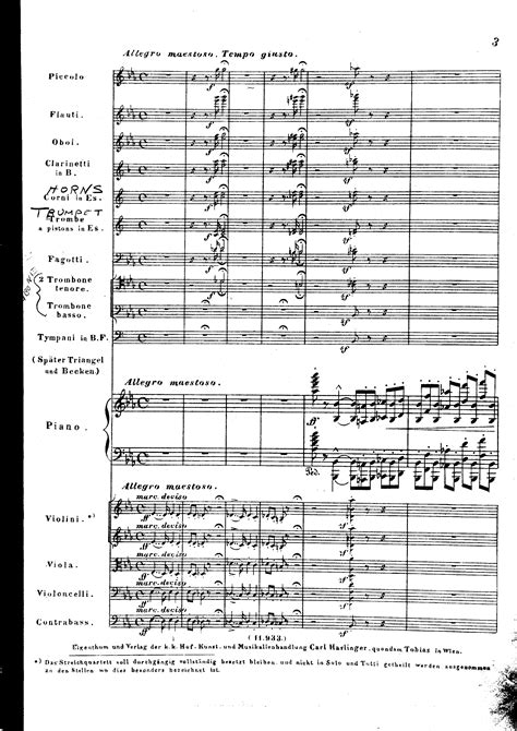 Free sheet music for Piano Concerto No.1, S.124 (Liszt, Franz) by Franz