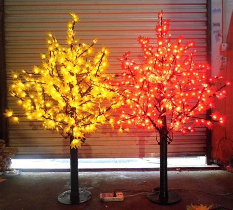 Free ship 648 LEDs 5ft Height LED Maple Tree LED Christmas Tree Light