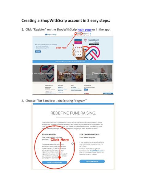 Free shopwithscrip login. ShopWithScrip.  Once account has been setup, you ...