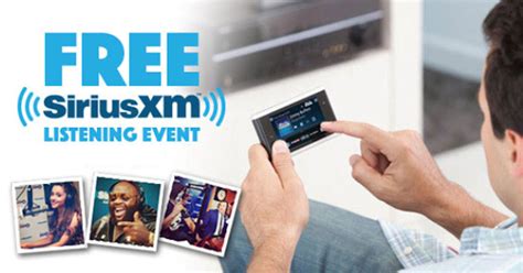 Free siriusxm. A 3-month SiriusXM Platinum Plan trial subscription is now available with purchase of a Warranty Vehicle Service Contract on eligible vehicles with a factory-installed satellite radio. Enjoy SiriusXM's best package, including all premium programming with access in the car and on the SiriusXM app. Trial subscription is subject to … 
