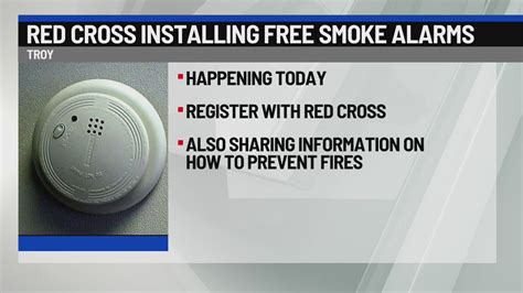 Free smoke alarm installations available in Troy