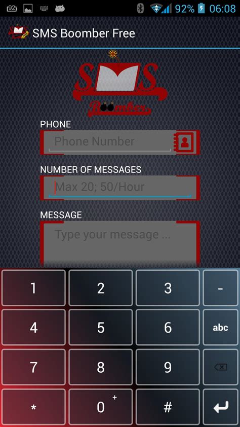 MAK-SMS-BOMBER. MAK-SMS-BOMBER is lite weight android app for send Sms To Victims Phone Number. DESCRIPTION; FEATURES; FUTURE UPDATES; DOWNLOAD; DESCRIPTION. Nothing To Say Thanks Imran. FEATURES. 1.Only SMS Bomber For Now. FUTURE UPDATES. In future if I got good response from you I'll definitely update it.. 