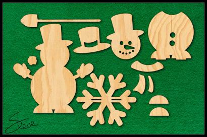 Free snowman scroll saw patterns.  Please help support their free woodcraft plan offe...