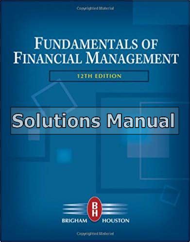 Free solution manual financial management brigham 12e. - Una guida pratica alla localizzazione di bert esselink.