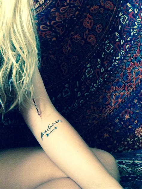 Free spirit tattoo Boho Tattoos, Dream Tattoos, Arrow Tattoos, Mini