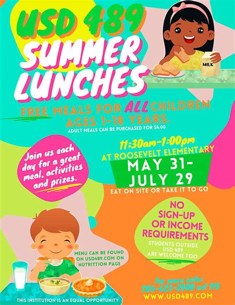 Free summer lunch program begins Monday