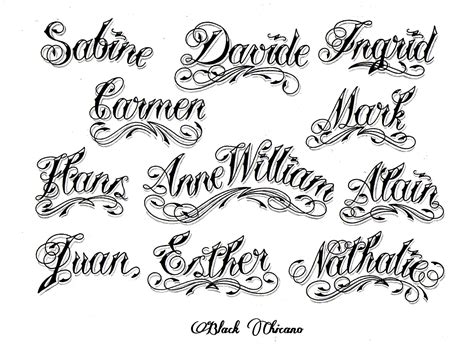  Tattoo Lettering Designer (or Free Tattoo Font Generator if you prefer) Start by selecting the font type, size, and color you want for your tattoo. Then, use the sliders to adjust the font size and spacing of the letters. You can also choose from a variety of shapes and patterns to make the design more interesting. . 