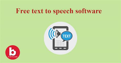 This software enhances accessibility by transforming text into speech, making reading easier and more comfortable. In conclusion, the Free Text To Speech software is a versatile and easy-to-use tool that makes text reading more accessible and comfortable for all users. ADDITIONAL INFO. - Operating system: Windows 7/8/10.