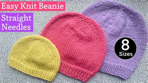 Free toddler hat knitting pattern straight needles for beginners.  Shop now for quality and v...