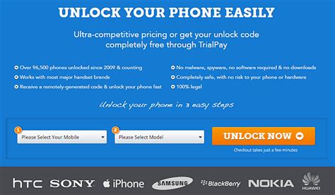 Unlocky Tool helps you to unlock your phone for free by generating unlock codes using your device's IMEI. It supports all mobile device models, no matter the brand or network carrier.