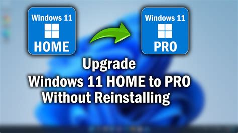 Free upgrade from Windows 11 Home to 11 Pro using 10 Pro retail …