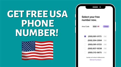 Free us phone numbers. Step 1: Download a trustworthy program that provides virtual phone numbers, such as Google Voice or Hushed, in order to get a free phone number from the United States. Select a username, create a ... 