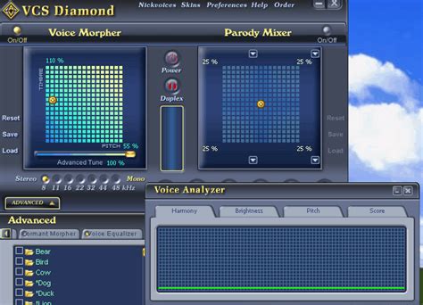  It is also possible to add echoes and take advantage of other features. The application works with absolutely all programs in which you can use a microphone: games, voice messengers, and so on. Change voice in audio files online and for free. With our fast and convenient online voice editor, you can change the timbre, key and other parameters. 