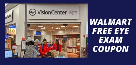 Free walmart eye exam coupon. Walmart's Vision Center carries all the major brand names that you trust at low prices you can count on. Whether you need new glasses, new contacts or a quick checkup, we're here to help. Schedule your next eye exam at the Walmart Vision Center nearest you. 