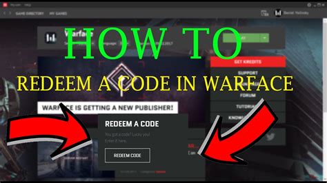 Free warface codes 2019.  But hurry, the code expires tomorrow at 23:59 UTC...