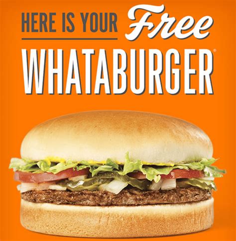 Free whataburger coupon. Day 3: Free Dr Pepper – Valid Dec 5th only. Day 4: Free Chicken Strips – Valid Dec 7th only, from 2-5pm. Day 5: Free Breakfast on a Bun – Valid Dec 9th from 6-10am. There will be a free food coupon valid every other day until December 23rd, 2010. It could be anything from a shake, to French fries, to a free Whataburger. 