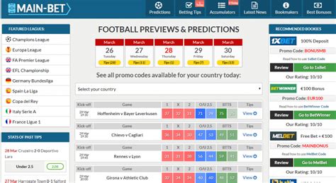 Free winning soccer stats predictions for today.  Daily betting tips b...