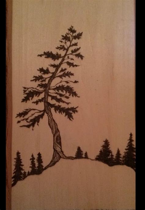 This listing is for one round tree wood burning template. Th