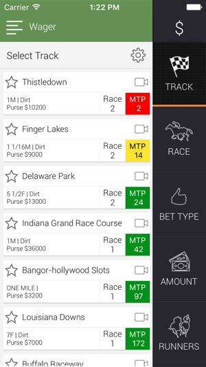 DOWNLOAD DAILY RACING PROGRAM PAST PERFORMANCES. Select a 