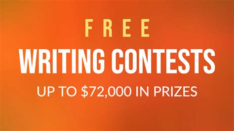 Free writing contests