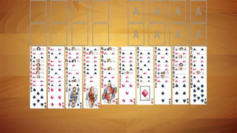 FreeCell Two Decks - Solitaire - SolSuite