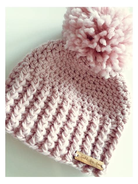 FreeCrochetHatPatternPomPom13 Make & Do Crew