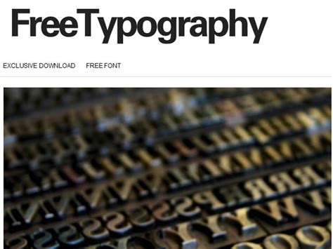 FreeTypography - The best free fonts, typefaces and …