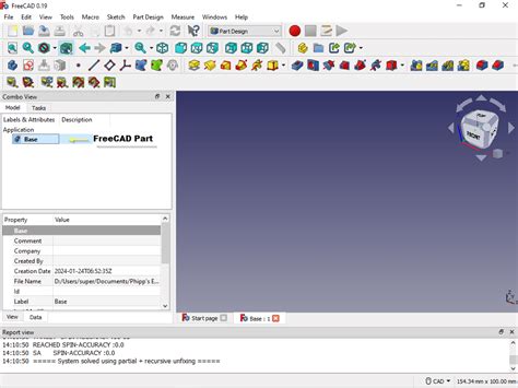 Freecad arm64.  First, create a new document, then select Import from t...