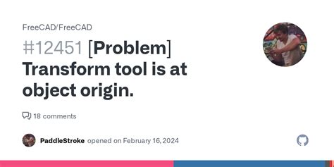 Freecad change origin of object.  Usage questions and issues should be posted in ...