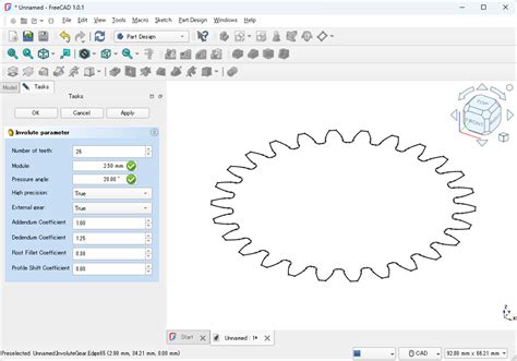 Freecad involute gear modules. .  <a href=http://insi.protarget.pro/f4fu...
